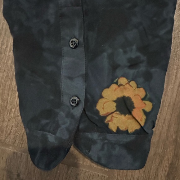 Diesel Floral Silky Viscose Pants - Picture 5 of 5